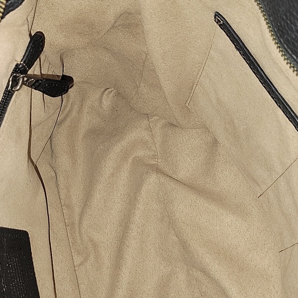 Men's Coach Metropolitan Black Pebble Leather 13" Laptop Tote Bag - Picture 13 of 16